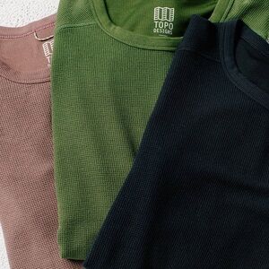 Topo Designs Global Waffle Knit Long Sleeve